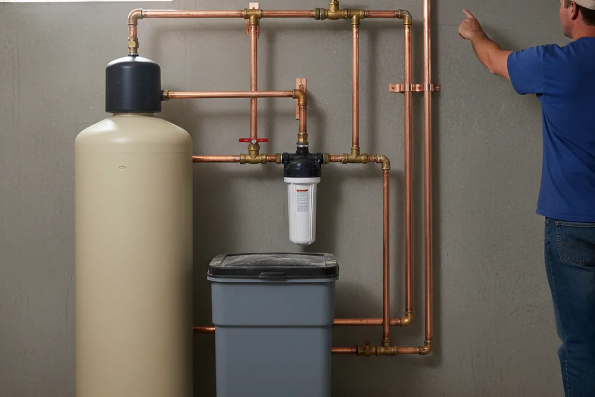 Whole-house water treatment system installed in Giddings
